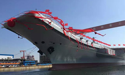 國(guó)產(chǎn)船舶下水